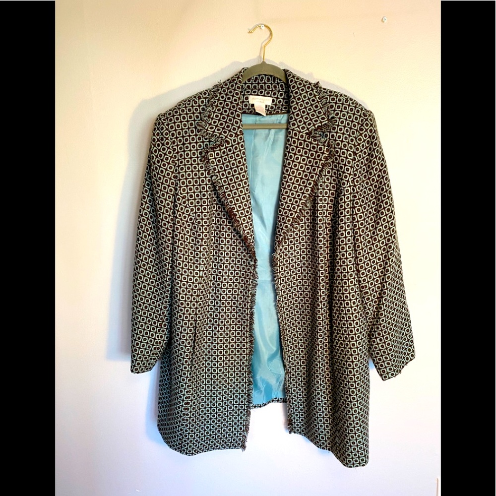 Women’s open front blazer